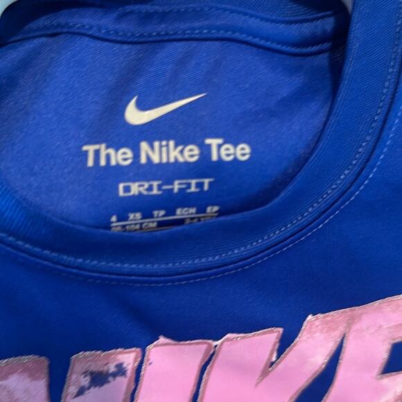 Nike Dri Fit Size 4 T-Shirt NWOT - Picture 3 of 6